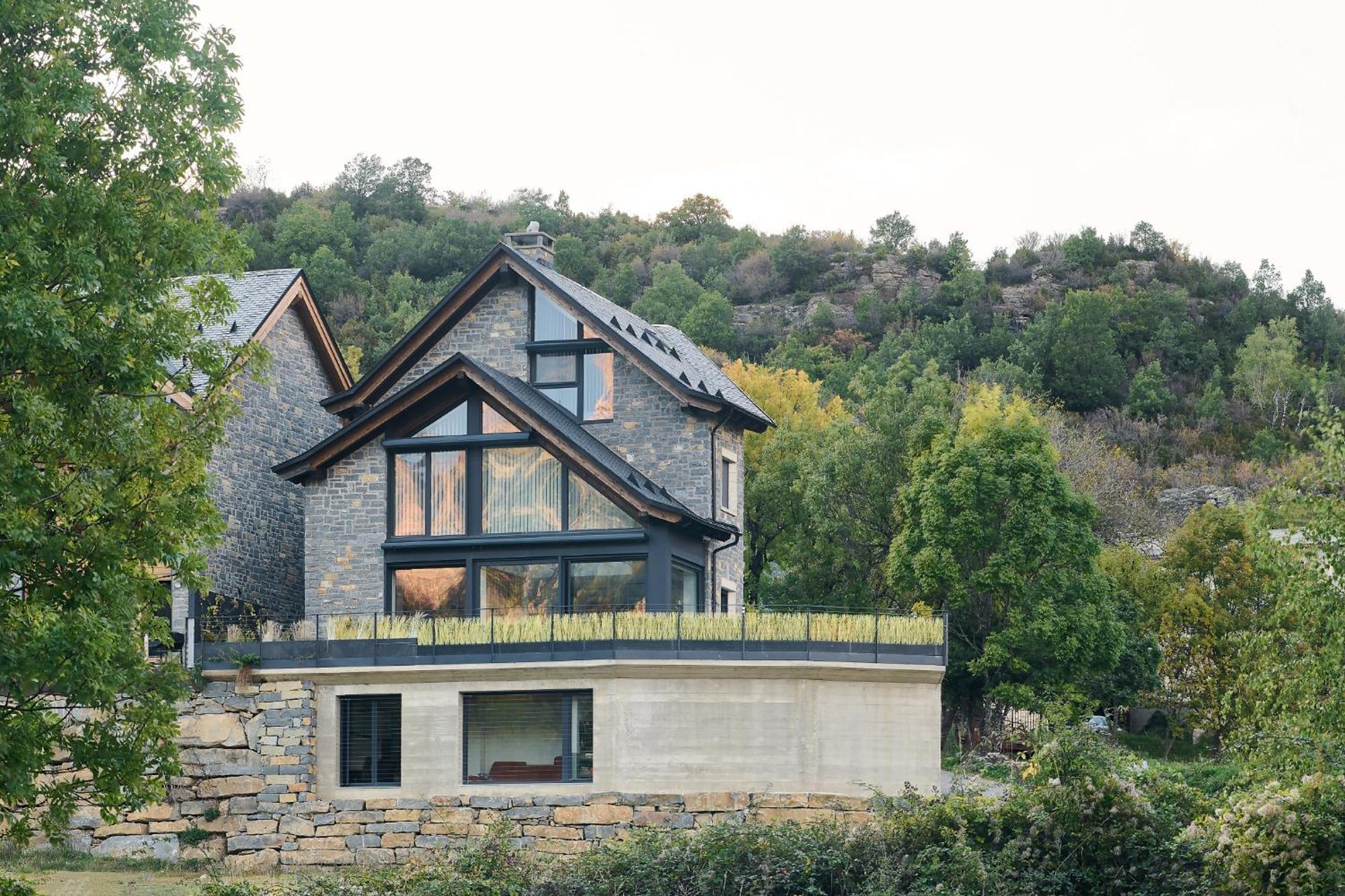Casa De La Paz En El Valle De Tena Sandiniés Eksteriør bilde