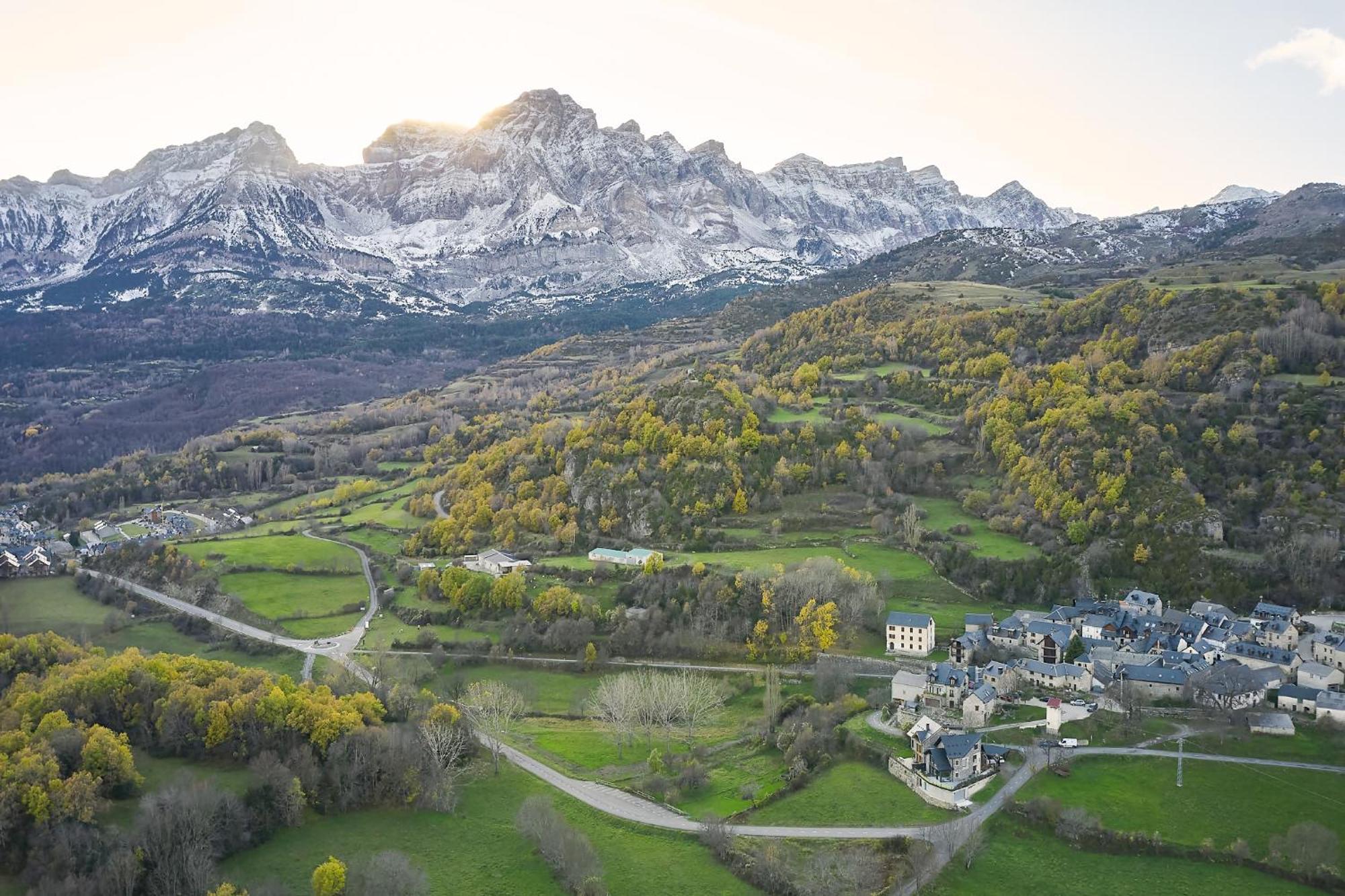 Casa De La Paz En El Valle De Tena Sandiniés Eksteriør bilde