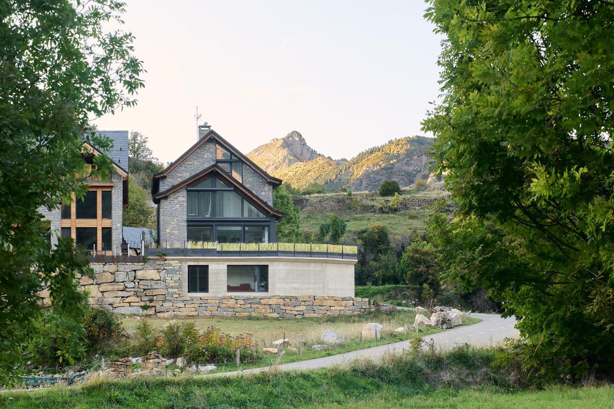 Casa De La Paz En El Valle De Tena Sandiniés Eksteriør bilde