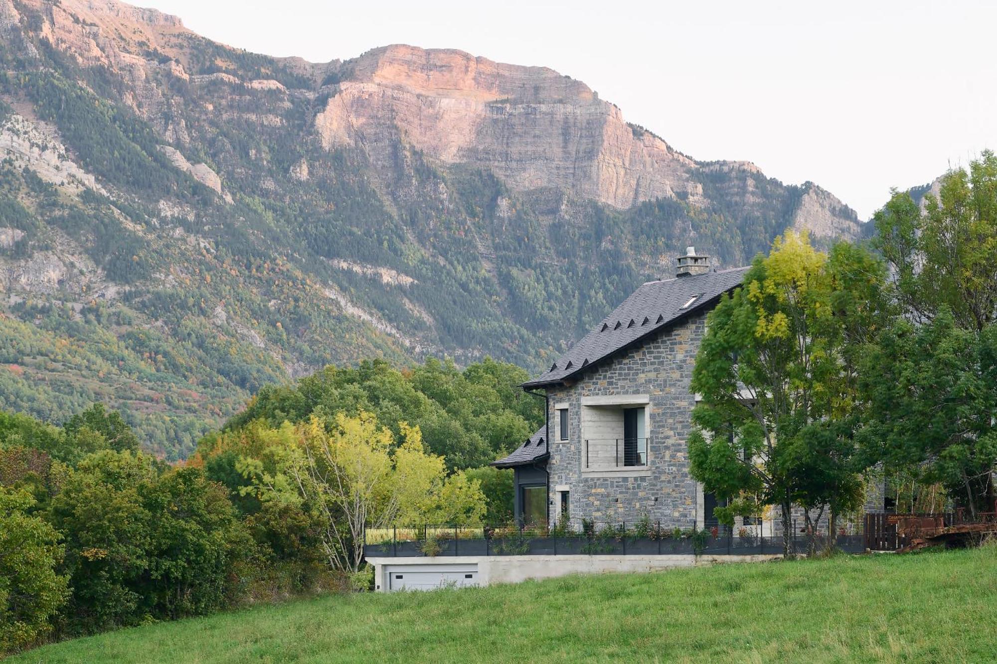 Casa De La Paz En El Valle De Tena Sandiniés Eksteriør bilde
