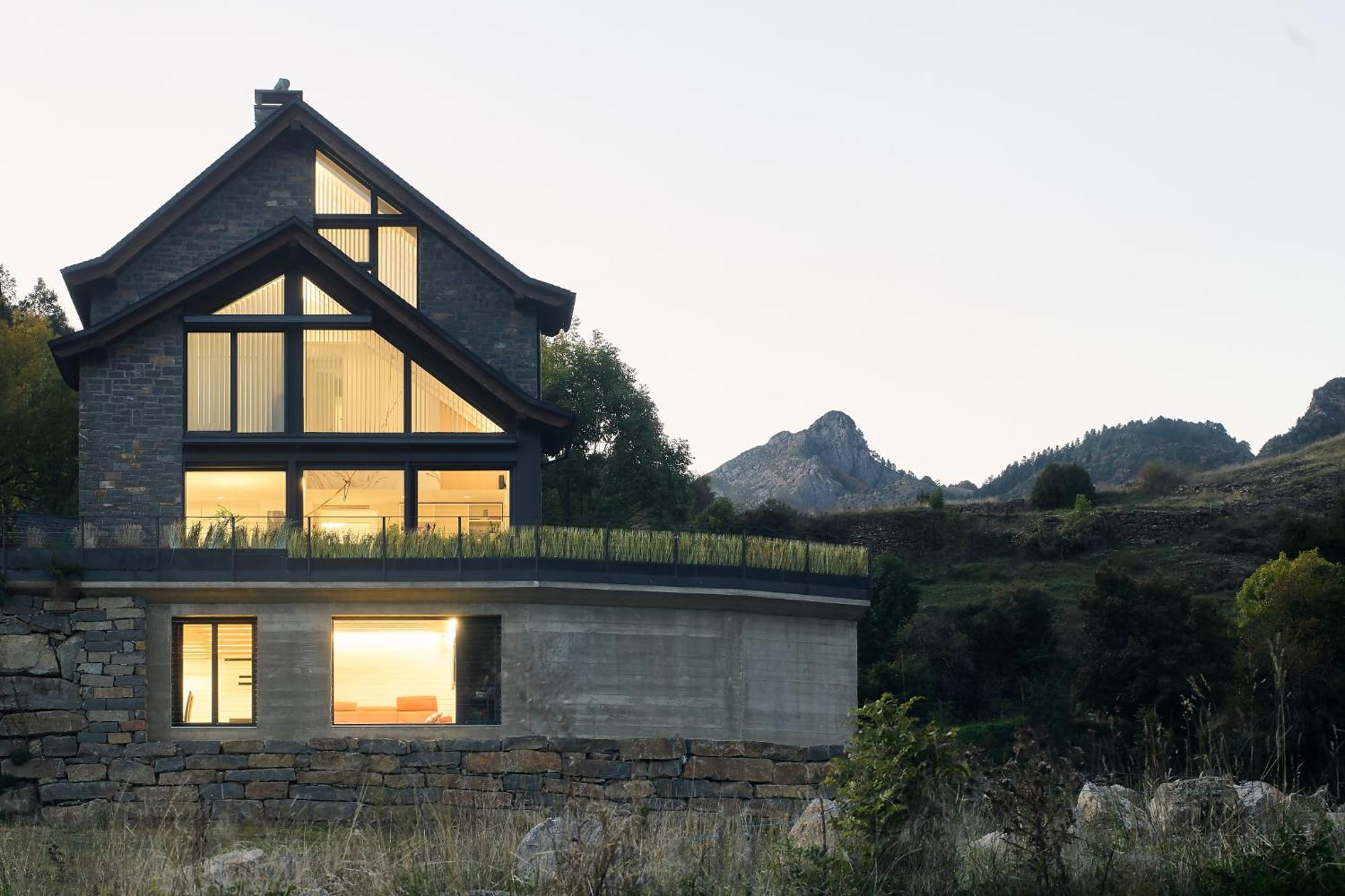 Casa De La Paz En El Valle De Tena Sandiniés Eksteriør bilde